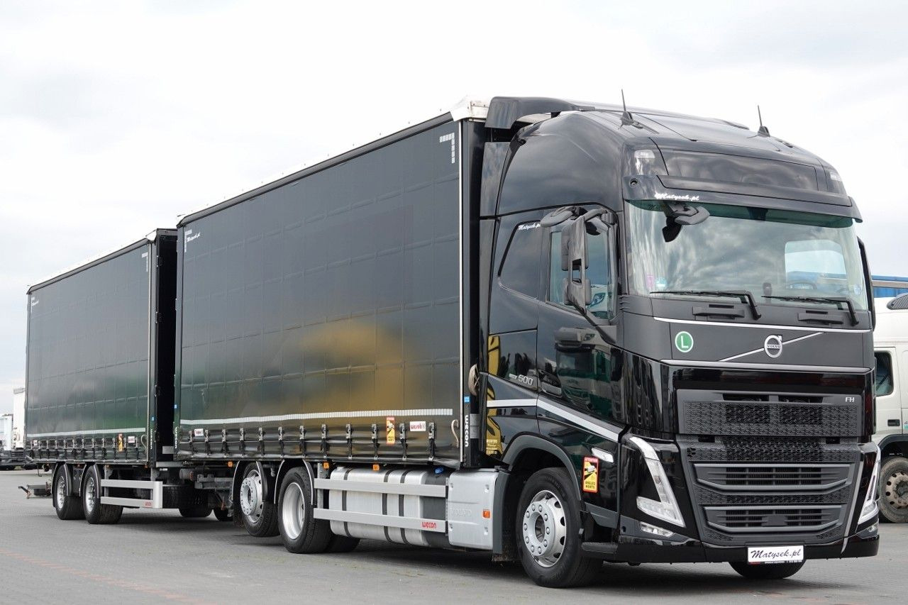 Volvo FH 500 / I-SAVE / XL / ZESTAW TANDEM PRZEJAZDOWY - Tent veoauto: pilt 1 Volvo FH 500 / I-SAVE / XL / ZESTAW TANDEM PRZEJAZDOWY - Tent veoauto: pilt 1