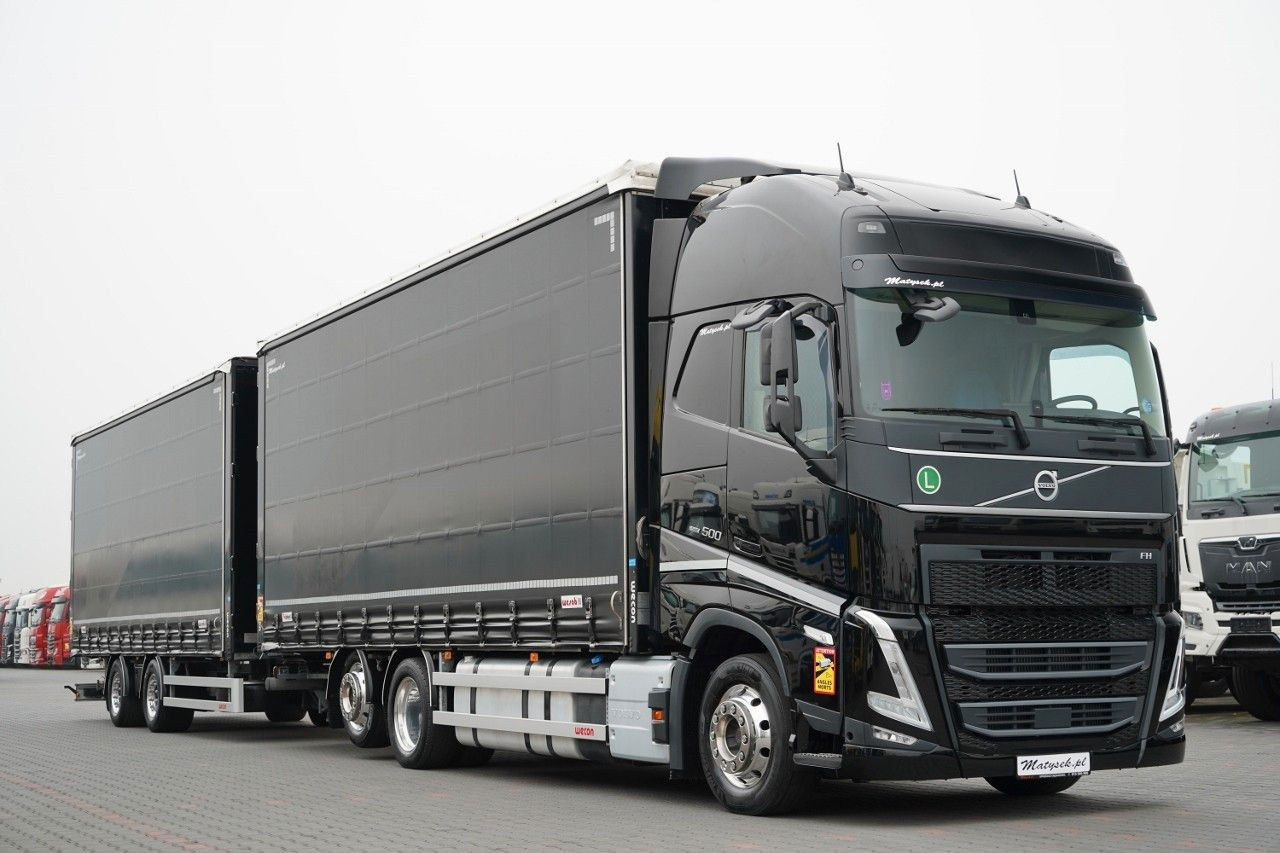 Volvo FH 500 /XXL / ZESTAW TANDEM PRZEJAZDOWY 120 M3 / - Tent veoauto, Tenthaagis: pilt 3 Volvo FH 500 /XXL / ZESTAW TANDEM PRZEJAZDOWY 120 M3 / - Tent veoauto, Tenthaagis: pilt 3