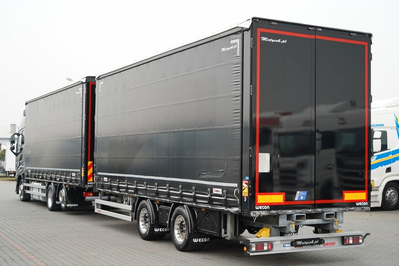 Volvo FH 500 /XXL / ZESTAW TANDEM PRZEJAZDOWY 120 M3 / - Tent veoauto, Tenthaagis: pilt 5 Volvo FH 500 /XXL / ZESTAW TANDEM PRZEJAZDOWY 120 M3 / - Tent veoauto, Tenthaagis: pilt 5