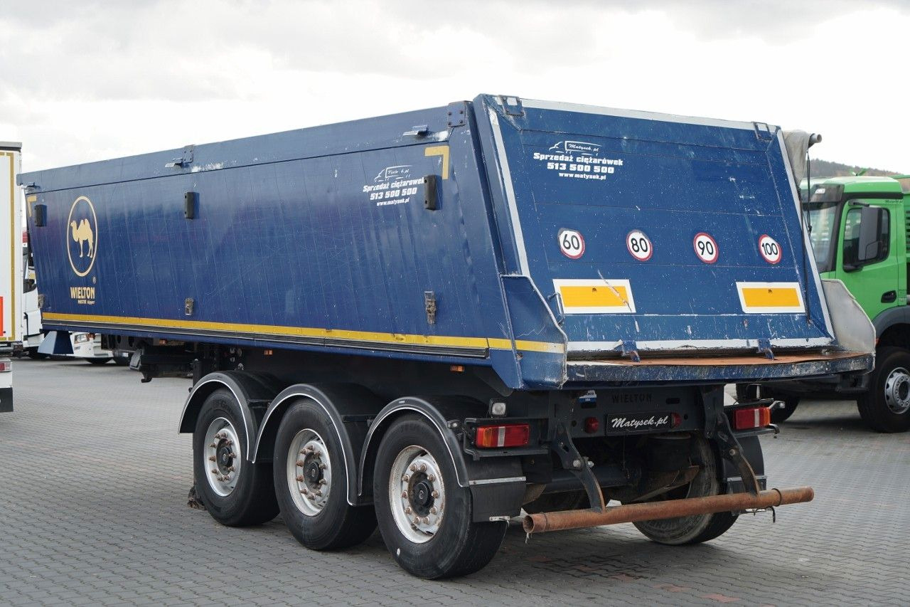 Wielton WYWROTKA / 24 M3 / ALUMINIOWA / OŚ PODNOSZONA / - Kallur-poolhaagis: pilt 4 Wielton WYWROTKA / 24 M3 / ALUMINIOWA / OŚ PODNOSZONA / - Kallur-poolhaagis: pilt 4