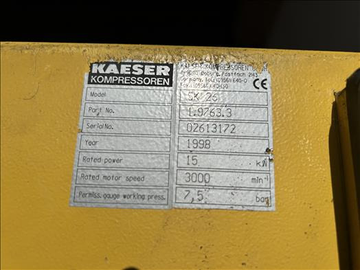 Toidumasin Kaeser SK26 Air compressor: pilt 6