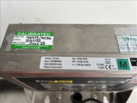 Ohaus T31XW platform scale - Toidumasin: pilt 3 Ohaus T31XW platform scale - Toidumasin: pilt 3