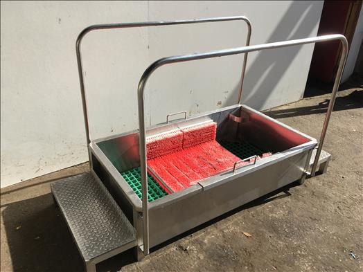 Syspal Stainless boot wash station - Toidumasin: pilt 5 Syspal Stainless boot wash station - Toidumasin: pilt 5