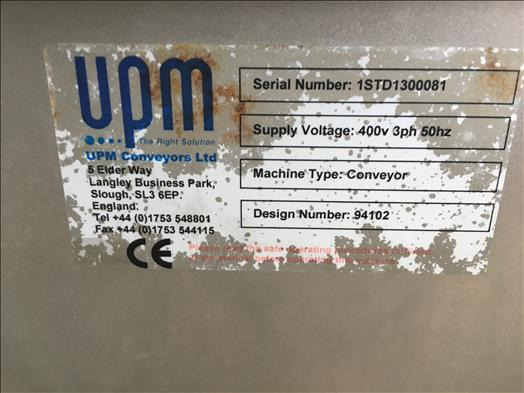 UPM Stainless conveyor - Konveier: pilt 4 UPM Stainless conveyor - Konveier: pilt 4