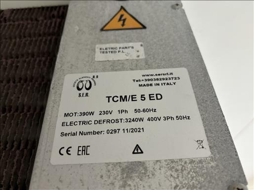 Univap TCME 5ED Evaporator with electric defrost unit - Toidumasin: pilt 2 Univap TCME 5ED Evaporator with electric defrost unit - Toidumasin: pilt 2
