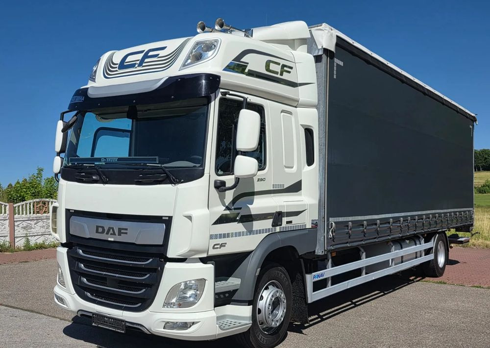 DAF CF290/CF320/FIRANKA/WINDA DHOLLANDIA / E6/JEDEN WŁAŚCICIEL/SPROWADZONY/22PALETY/2019/PODNOSZONY DACH/ JAK NOWY - Tent veoauto: pilt 2 DAF CF290/CF320/FIRANKA/WINDA DHOLLANDIA / E6/JEDEN WŁAŚCICIEL/SPROWADZONY/22PALETY/2019/PODNOSZONY DACH/ JAK NOWY - Tent veoauto: pilt 2