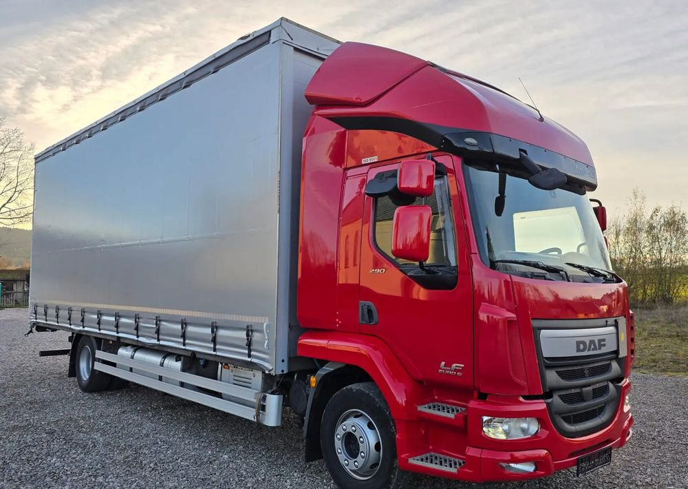 DAF LF 290 / WINDA / 16TON DMC / 3M WYSOKOŚĆ / JUMBO / FIRANKA / SYPIALKA / AUTOMAT / JEDEN WŁAŚCICIE / EURO 6 / 2017/ SPROWADZONY / 19 PALET / DUŻA ŁADOWNOŚĆ / - Tent veoauto: pilt 1 DAF LF 290 / WINDA / 16TON DMC / 3M WYSOKOŚĆ / JUMBO / FIRANKA / SYPIALKA / AUTOMAT / JEDEN WŁAŚCICIE / EURO 6 / 2017/ SPROWADZONY / 19 PALET / DUŻA ŁADOWNOŚĆ / - Tent veoauto: pilt 1