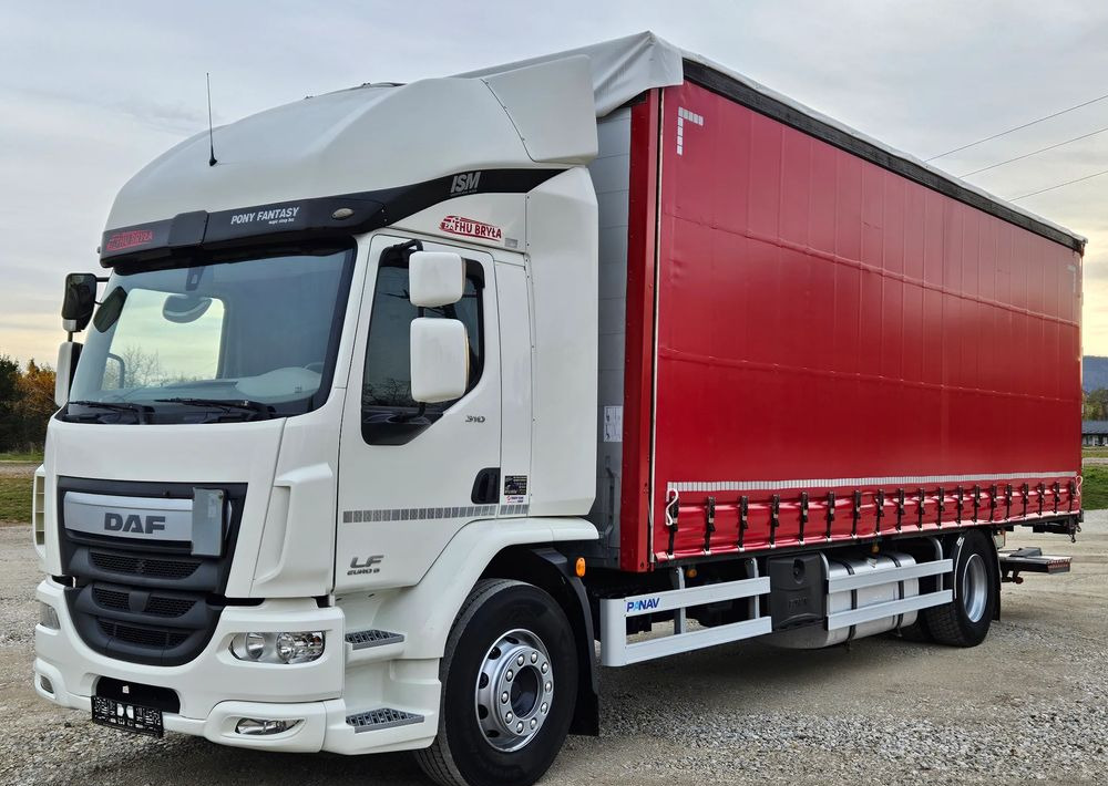 DAF LF 310/WINDA/FIRANKA/NOWE TURBO/NOWE SPRZĘGŁO/EURO 6/SPROWADZONY/20PALET/ŁADOWNOSC 10TON - Tent veoauto: pilt 1 DAF LF 310/WINDA/FIRANKA/NOWE TURBO/NOWE SPRZĘGŁO/EURO 6/SPROWADZONY/20PALET/ŁADOWNOSC 10TON - Tent veoauto: pilt 1