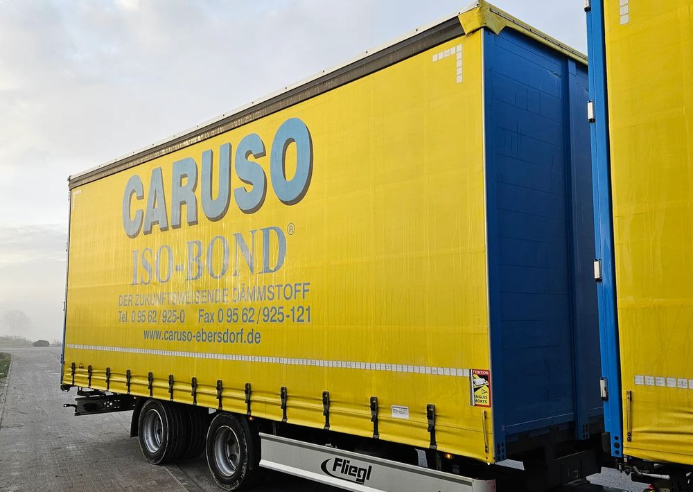 Fliegl PRZYCZEPA CIĘŻAROWA / 60m3 / 2 SZT IDENTYCZNE / NOWE PLANDEKI W CENIE / 3M WYSOKA / TANDEM / 2 OSIE / 19 PALET / DOLNY SPRZĘG / 18 TON DMC / 13 TON ŁADOWNOŚĆ - Tenthaagis: pilt 2 Fliegl PRZYCZEPA CIĘŻAROWA / 60m3 / 2 SZT IDENTYCZNE / NOWE PLANDEKI W CENIE / 3M WYSOKA / TANDEM / 2 OSIE / 19 PALET / DOLNY SPRZĘG / 18 TON DMC / 13 TON ŁADOWNOŚĆ - Tenthaagis: pilt 2