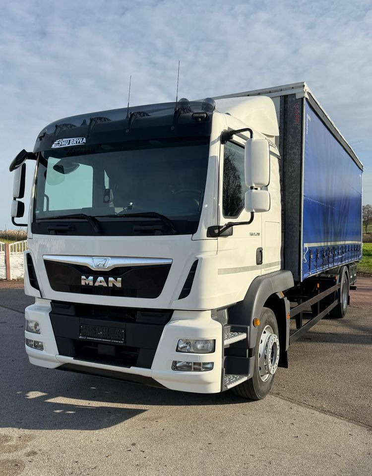 MAN TGM 15.290 / FIRANKA / 2016R / KLIMA POSTOJOWA /SPROWADZONY/ 8T ŁADOWNOŚĆ / 17 PALET / E6 / WINDA / - Tent veoauto: pilt 1 MAN TGM 15.290 / FIRANKA / 2016R / KLIMA POSTOJOWA /SPROWADZONY/ 8T ŁADOWNOŚĆ / 17 PALET / E6 / WINDA / - Tent veoauto: pilt 1
