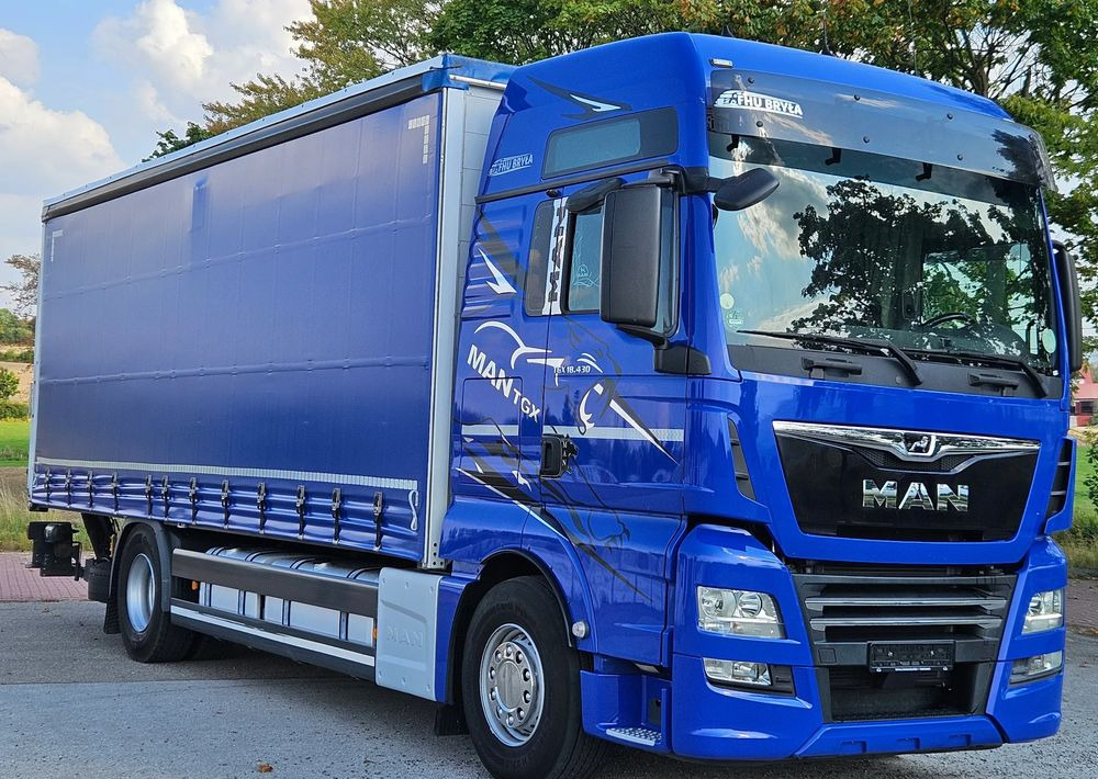 MAN TGX 18.430 / FIRANKA / WINDA / KLIMA POSTOJOWA / 300TYŚ PRZEBIEG / 2020 /E6 / KLIMA POSTOJOWA / SPROWADZONY / JAK NOWY / AUTOMAT - Tent veoauto: pilt 2 MAN TGX 18.430 / FIRANKA / WINDA / KLIMA POSTOJOWA / 300TYŚ PRZEBIEG / 2020 /E6 / KLIMA POSTOJOWA / SPROWADZONY / JAK NOWY / AUTOMAT - Tent veoauto: pilt 2