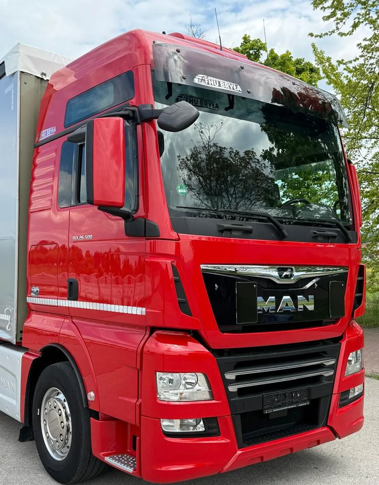 MAN TGX 26.500/LIFT/6X2/KLIMA POSTOJOWA/18PALET/E6/FIRANKA/WINDA/NISKI PRZEBIEG/JEDEN WŁAŚCICIEL/PODWIESZANA OŚ - Tent veoauto: pilt 3 MAN TGX 26.500/LIFT/6X2/KLIMA POSTOJOWA/18PALET/E6/FIRANKA/WINDA/NISKI PRZEBIEG/JEDEN WŁAŚCICIEL/PODWIESZANA OŚ - Tent veoauto: pilt 3