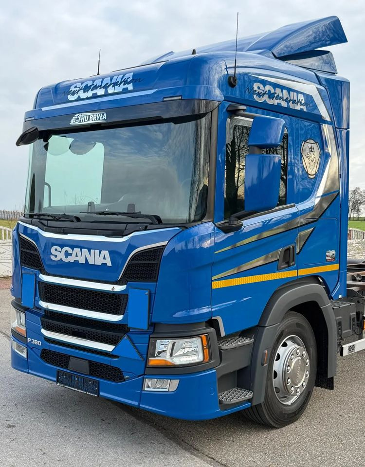 Scania P360 / P410 / BDF / RAMA / FIRANKA / PEŁNA SYPIALKA / WINDA / E6 / CAŁA NA PODUSZKACH / ROZSTAW OSI 5.5M / LAWETA / DO ŻYWCA / DO BYDŁA / DO ZABUDOWY / SPROWADZONA - Kabiinišassiiga veoauto: pilt 4 Scania P360 / P410 / BDF / RAMA / FIRANKA / PEŁNA SYPIALKA / WINDA / E6 / CAŁA NA PODUSZKACH / ROZSTAW OSI 5.5M / LAWETA / DO ŻYWCA / DO BYDŁA / DO ZABUDOWY / SPROWADZONA - Kabiinišassiiga veoauto: pilt 4