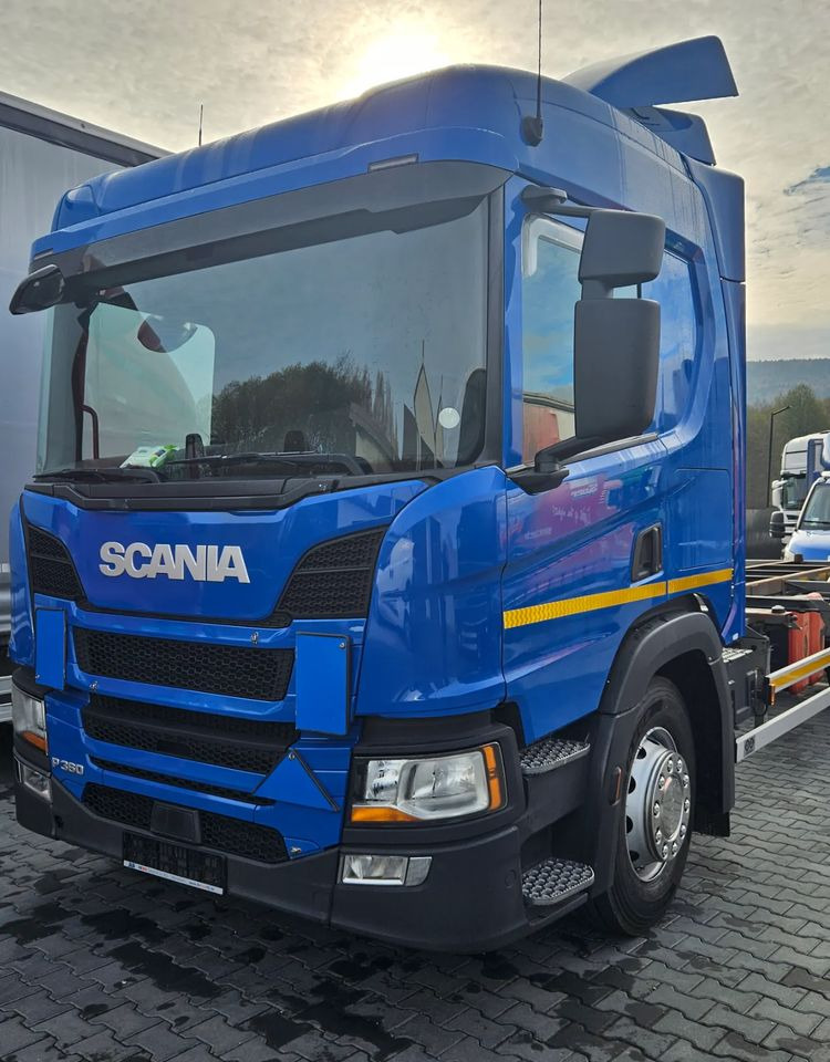 Scania P360 / P410 / BDF / RAMA / FIRANKA / PEŁNA SYPIALKA / WINDA / E6 / CAŁA NA PODUSZKACH / ROZSTAW OSI 5.5M / LAWETA / DO ŻYWCA / DO BYDŁA / DO ZABUDOWY / SPROWADZONA - Kabiinišassiiga veoauto: pilt 2 Scania P360 / P410 / BDF / RAMA / FIRANKA / PEŁNA SYPIALKA / WINDA / E6 / CAŁA NA PODUSZKACH / ROZSTAW OSI 5.5M / LAWETA / DO ŻYWCA / DO BYDŁA / DO ZABUDOWY / SPROWADZONA - Kabiinišassiiga veoauto: pilt 2