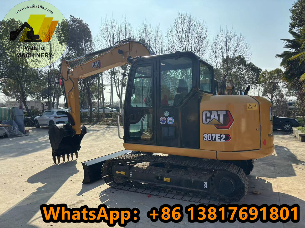 Miniekskavaator CAT 307E Caterpillar 307E2: pilt 9