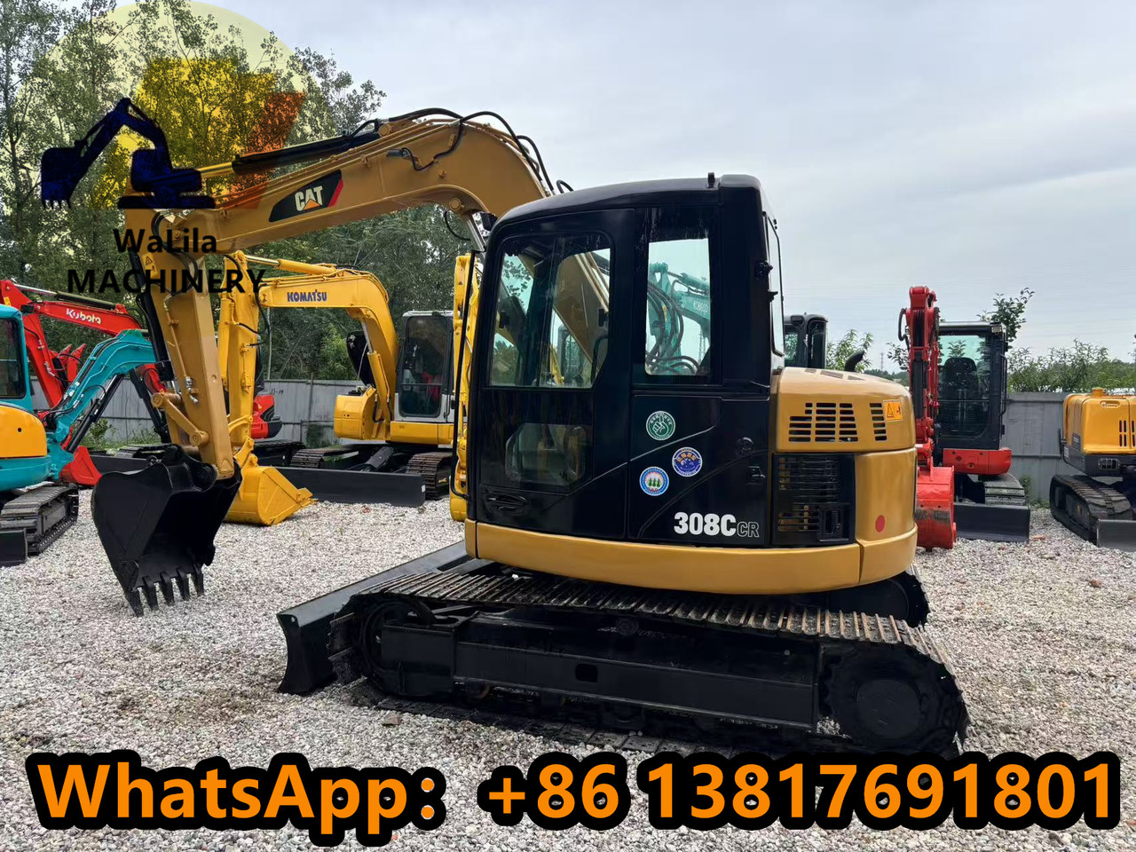 CAT CAT 308CCR - Miniekskavaator: pilt 1 CAT CAT 308CCR - Miniekskavaator: pilt 1