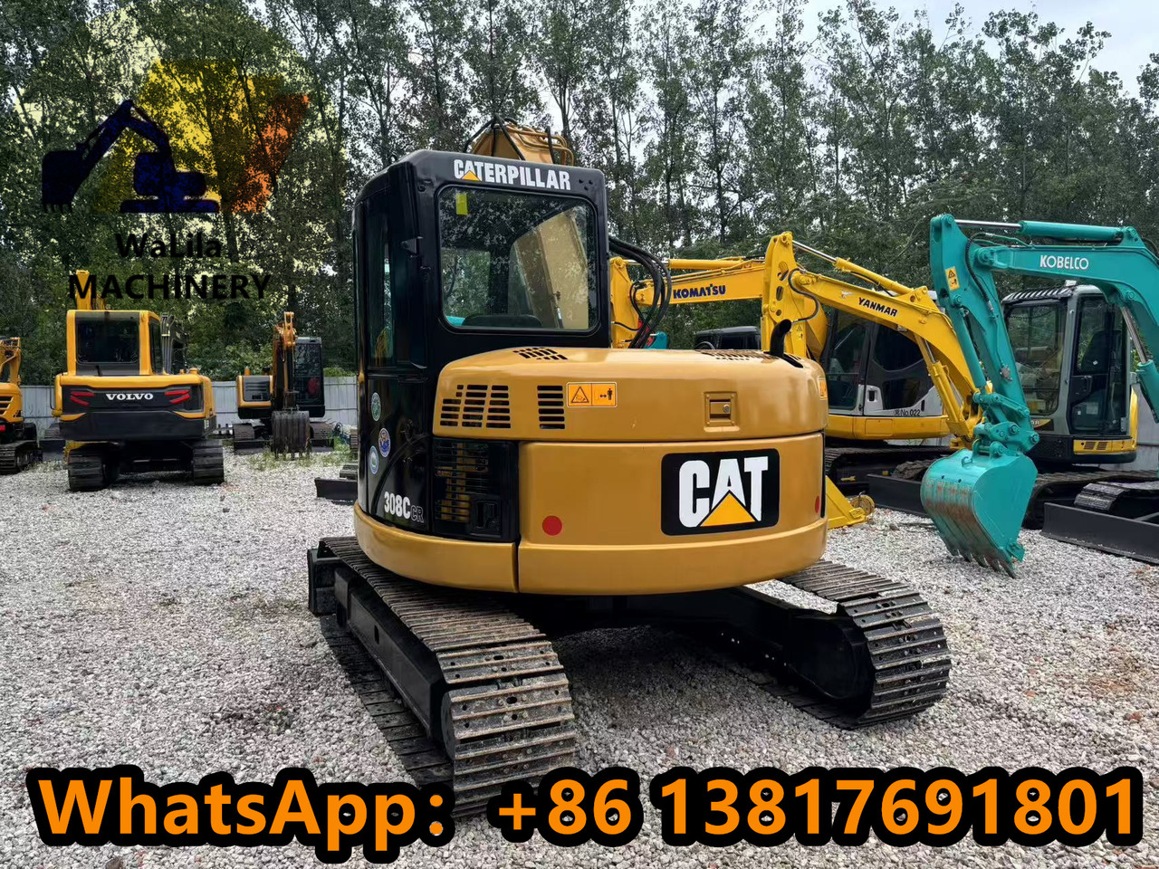 CAT CAT 308CCR - Miniekskavaator: pilt 2 CAT CAT 308CCR - Miniekskavaator: pilt 2