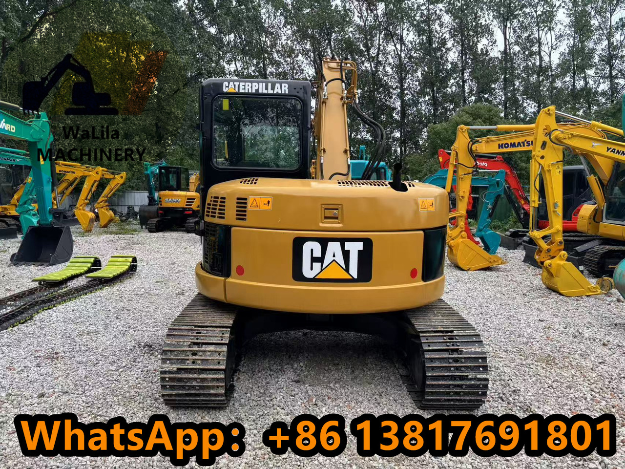 CAT CAT 308CCR - Miniekskavaator: pilt 4 CAT CAT 308CCR - Miniekskavaator: pilt 4