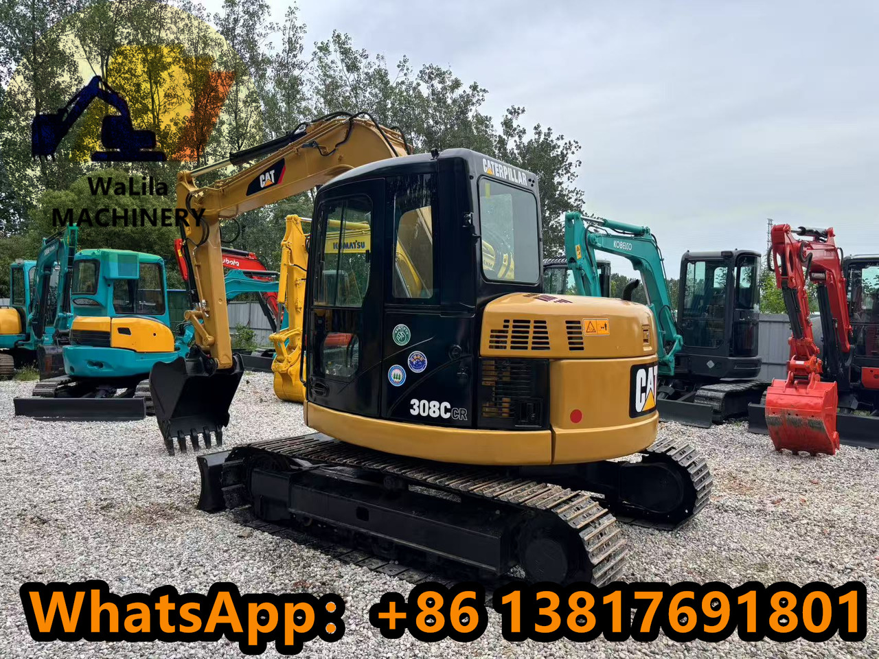 CAT CAT 308CCR - Miniekskavaator: pilt 3 CAT CAT 308CCR - Miniekskavaator: pilt 3