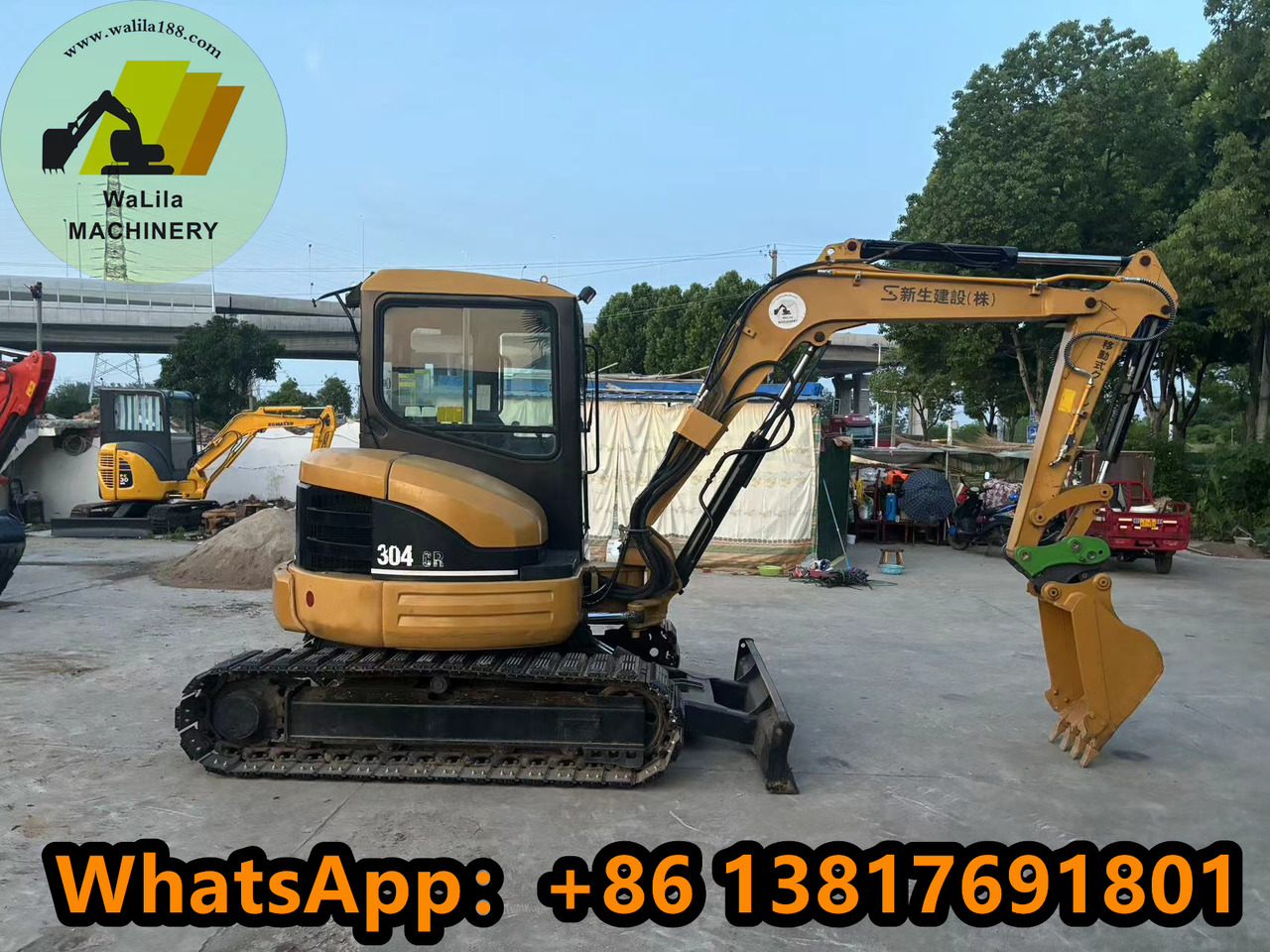 CATERPILLAR 304CCR - Miniekskavaator: pilt 1 CATERPILLAR 304CCR - Miniekskavaator: pilt 1