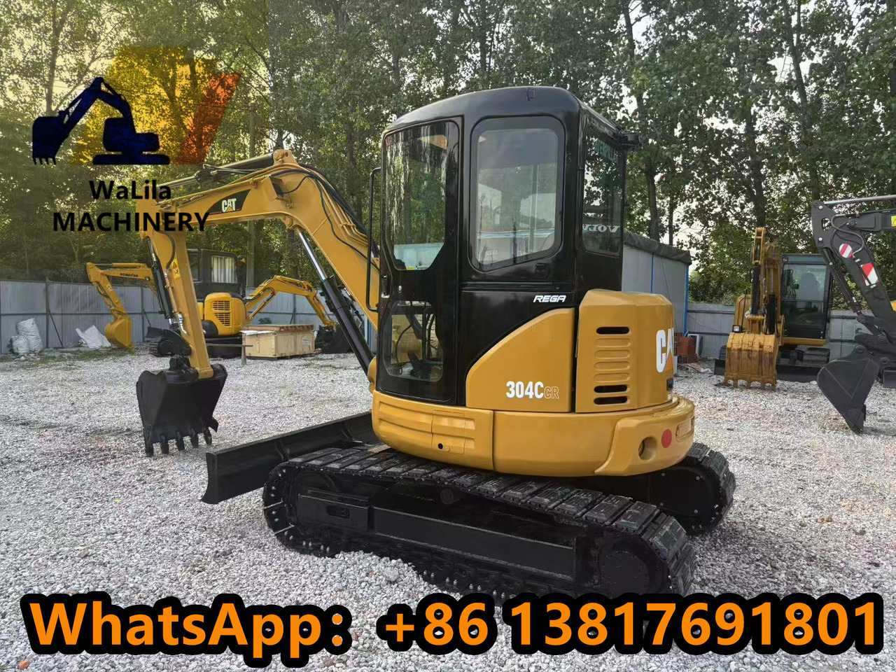 CATERPILLAR CAT304CCR - Miniekskavaator: pilt 3 CATERPILLAR CAT304CCR - Miniekskavaator: pilt 3
