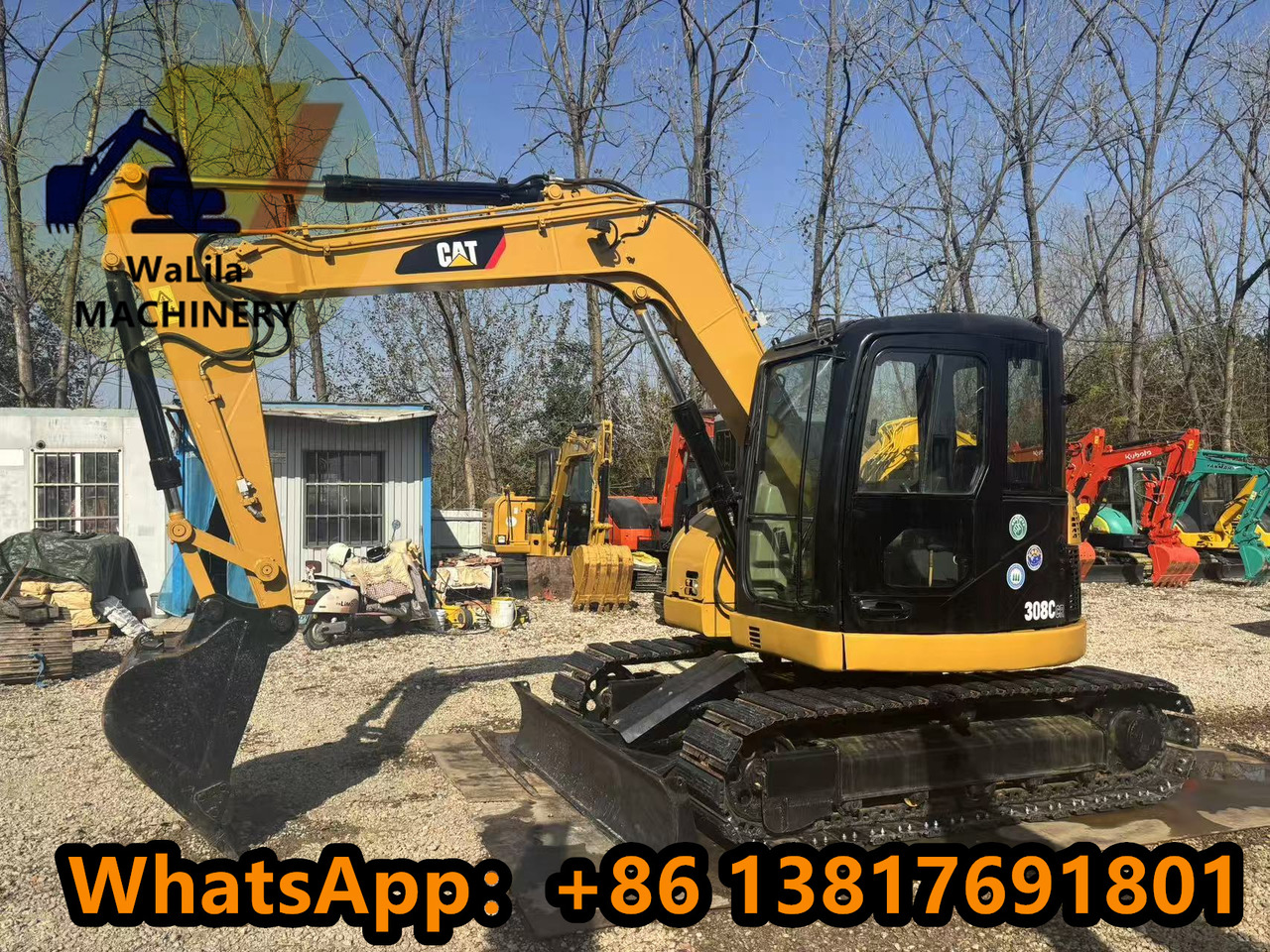 CATERPILLAR CAT308CCR - Miniekskavaator: pilt 3 CATERPILLAR CAT308CCR - Miniekskavaator: pilt 3
