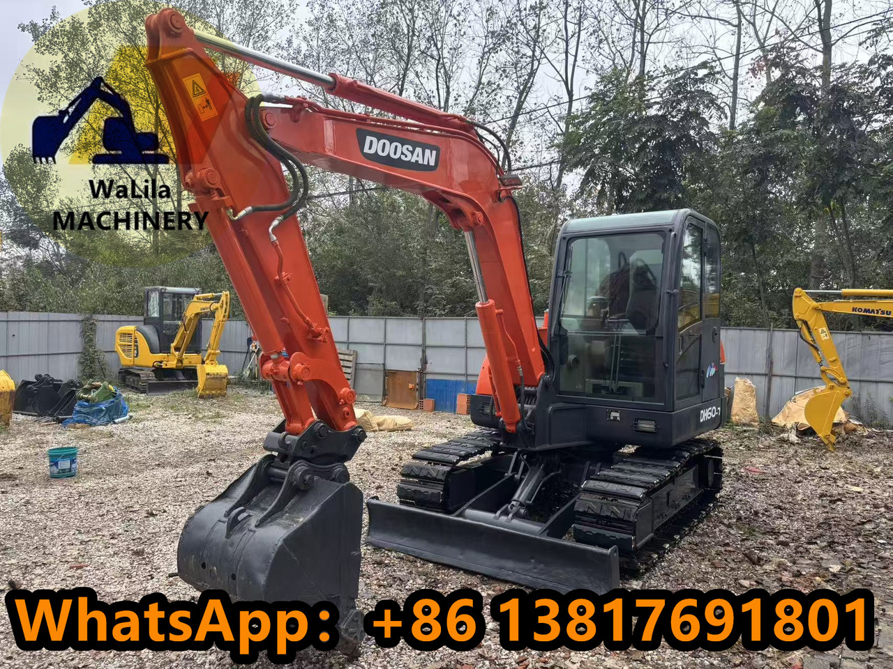 DOOSAN DH60-7 - Miniekskavaator: pilt 4 DOOSAN DH60-7 - Miniekskavaator: pilt 4