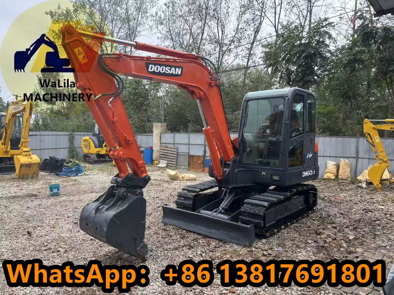 DOOSAN DH60 - Miniekskavaator: pilt 5 DOOSAN DH60 - Miniekskavaator: pilt 5