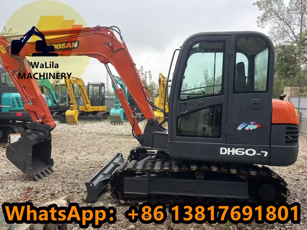 DOOSAN DH60 - Miniekskavaator: pilt 1 DOOSAN DH60 - Miniekskavaator: pilt 1