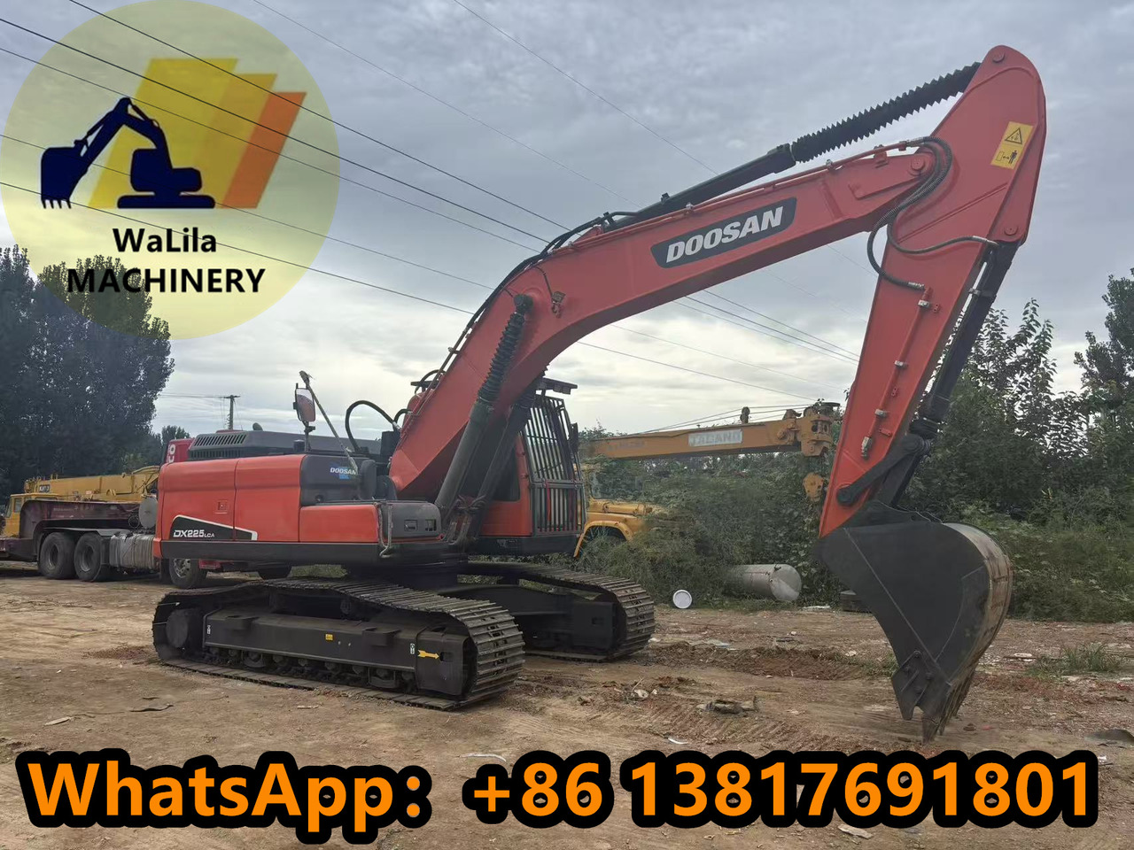 DOOSAN DX225 - Lintekskavaator: pilt 1 DOOSAN DX225 - Lintekskavaator: pilt 1