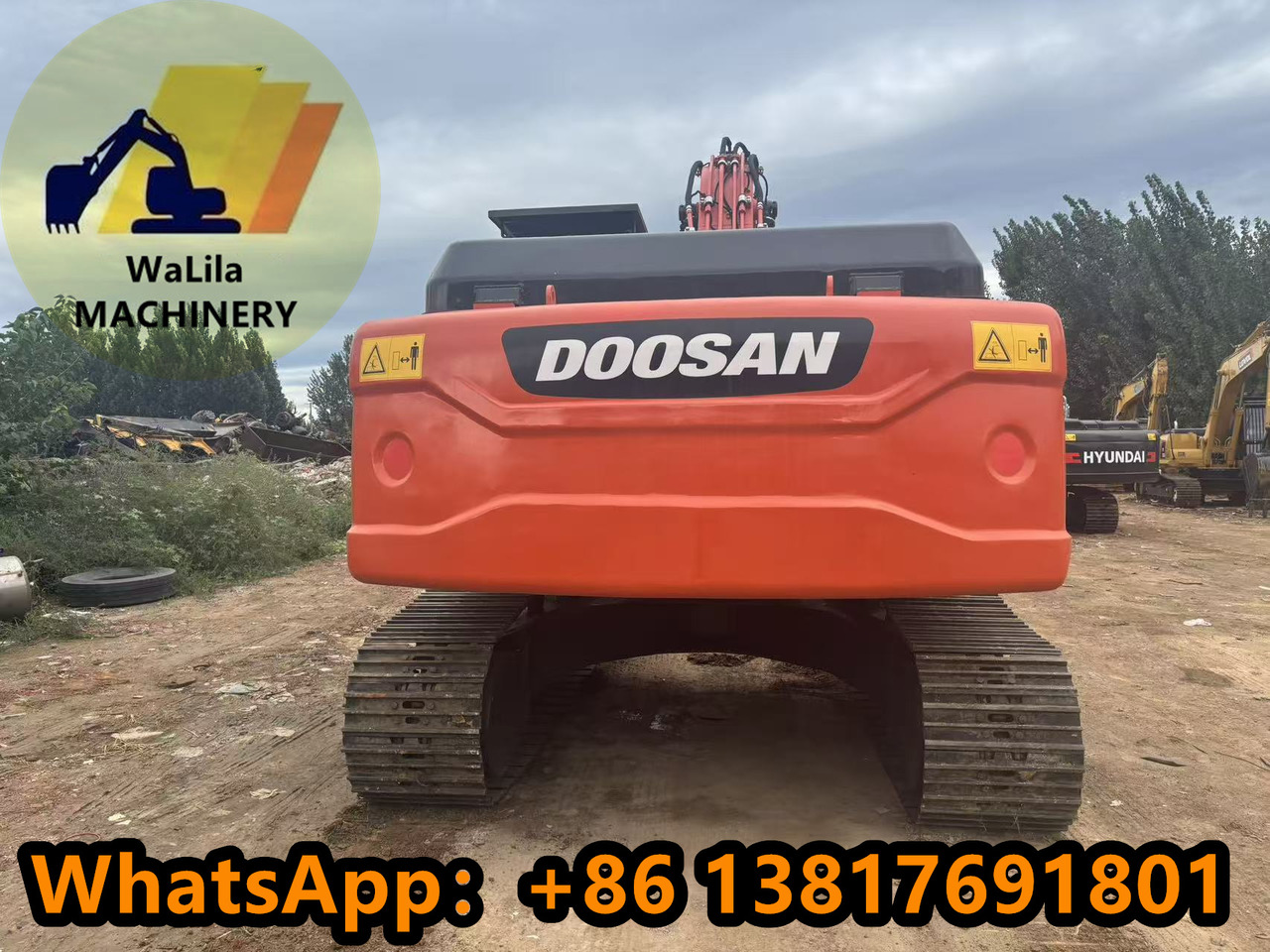 DOOSAN DX225 - Lintekskavaator: pilt 5 DOOSAN DX225 - Lintekskavaator: pilt 5
