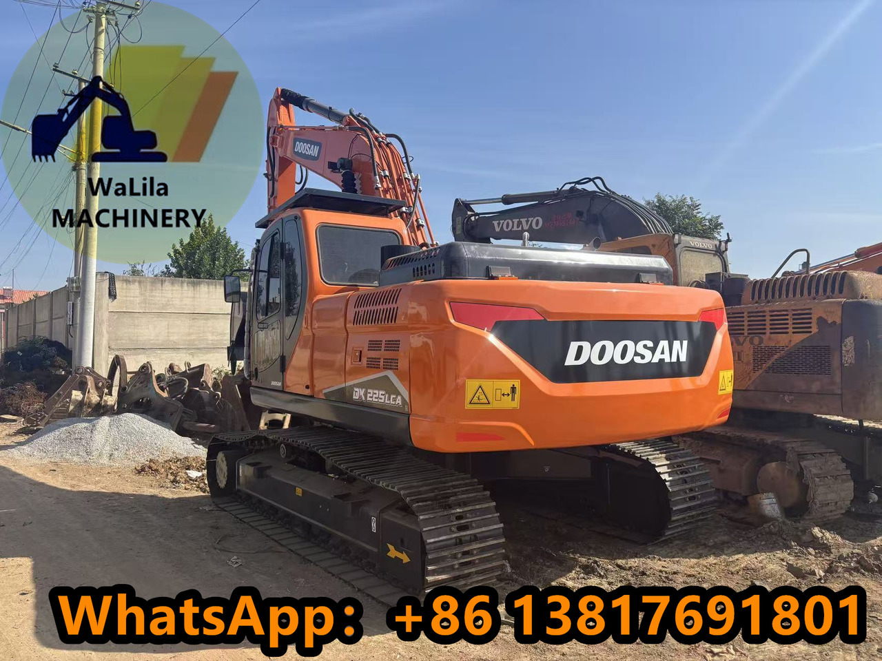 DOOSAN DX225LCA - Lintekskavaator: pilt 1 DOOSAN DX225LCA - Lintekskavaator: pilt 1