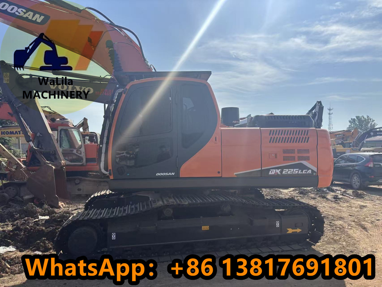 DOOSAN DX225LCA - Lintekskavaator: pilt 3 DOOSAN DX225LCA - Lintekskavaator: pilt 3