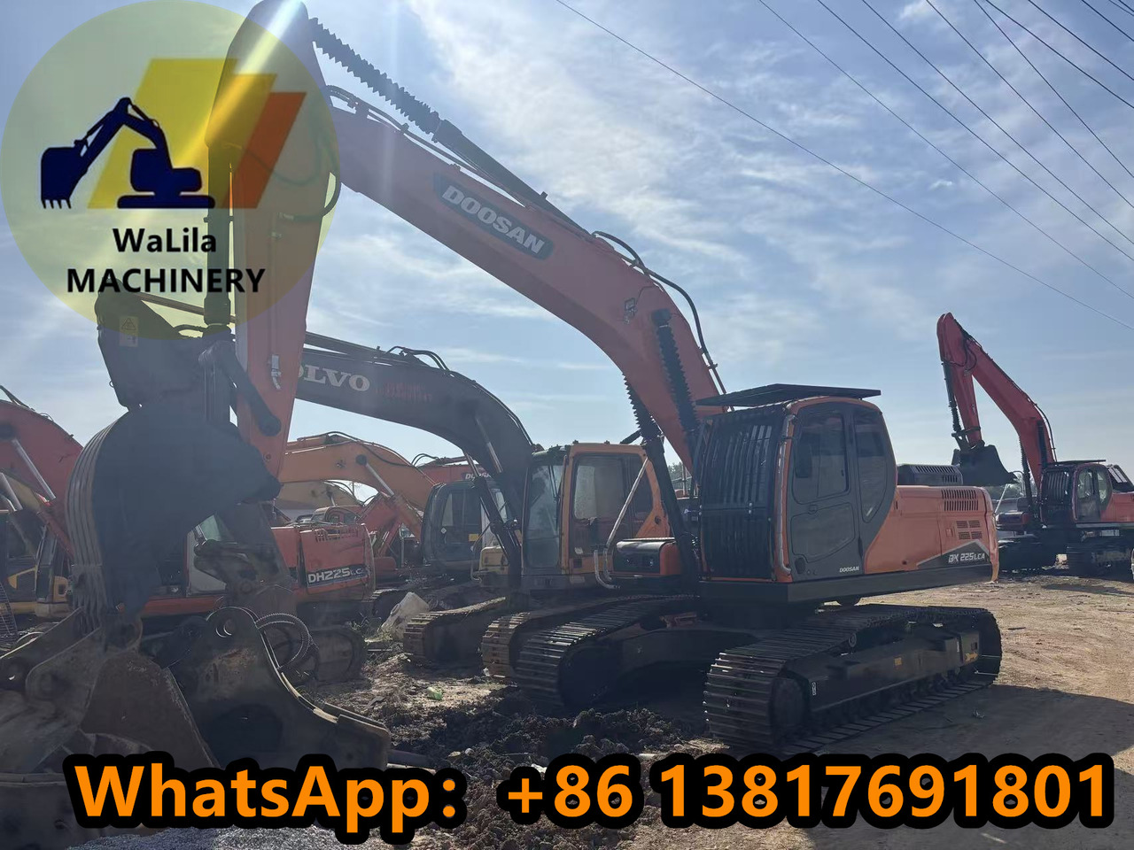DOOSAN DX225LCA - Lintekskavaator: pilt 2 DOOSAN DX225LCA - Lintekskavaator: pilt 2