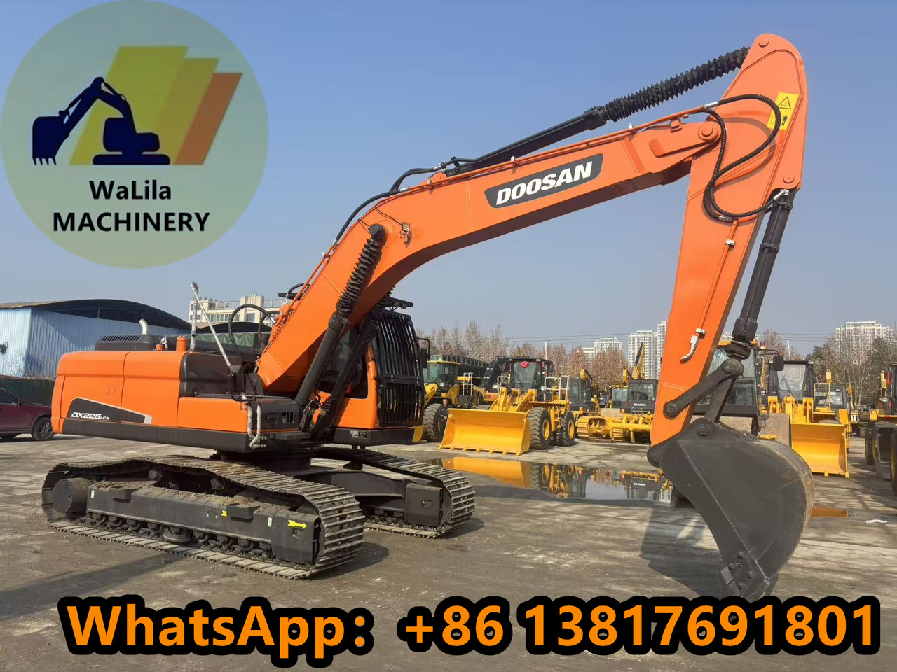 DOOSAN DX225LCA - Lintekskavaator: pilt 4 DOOSAN DX225LCA - Lintekskavaator: pilt 4