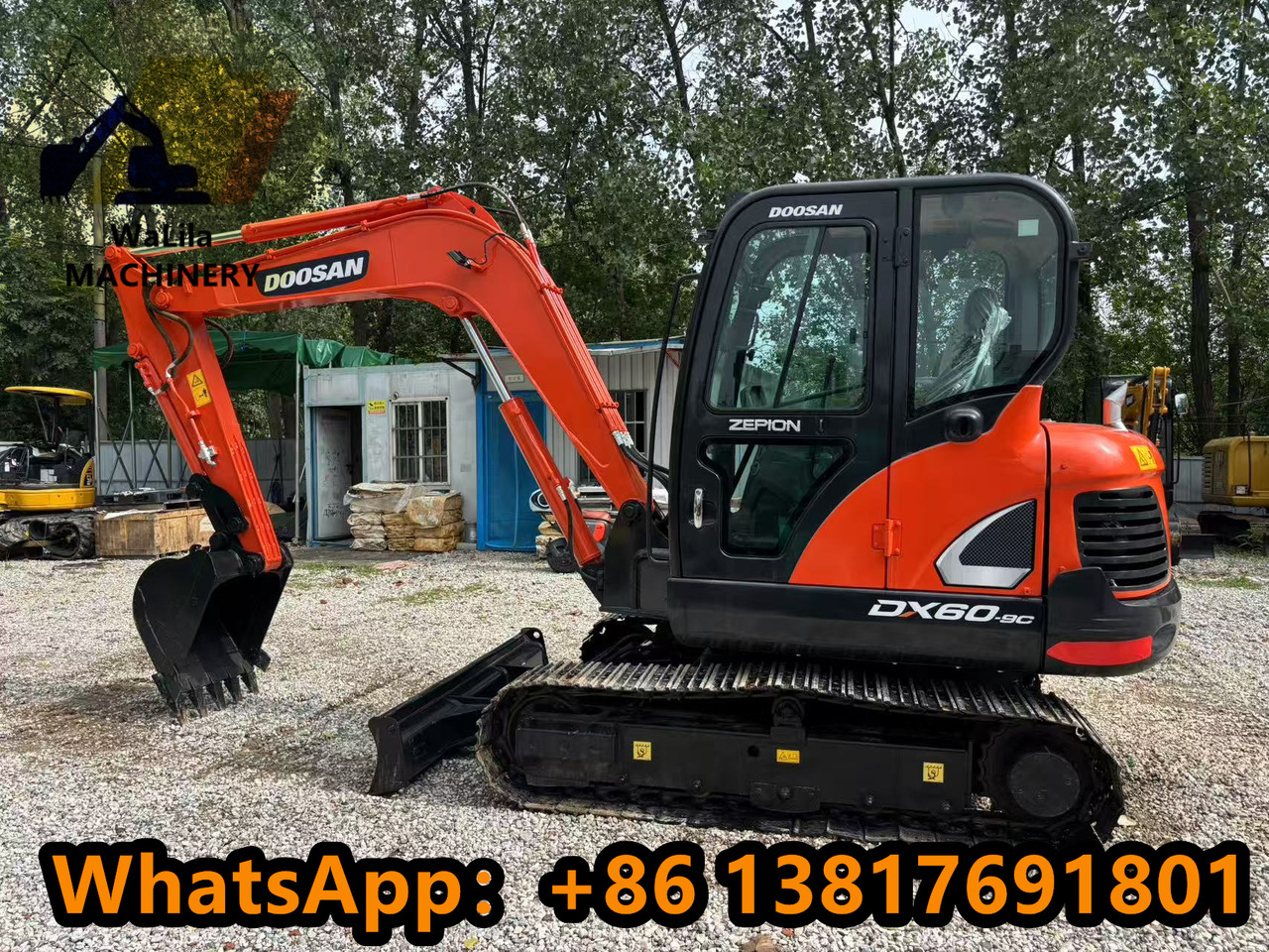 DOOSAN DX60-9 - Miniekskavaator: pilt 4 DOOSAN DX60-9 - Miniekskavaator: pilt 4