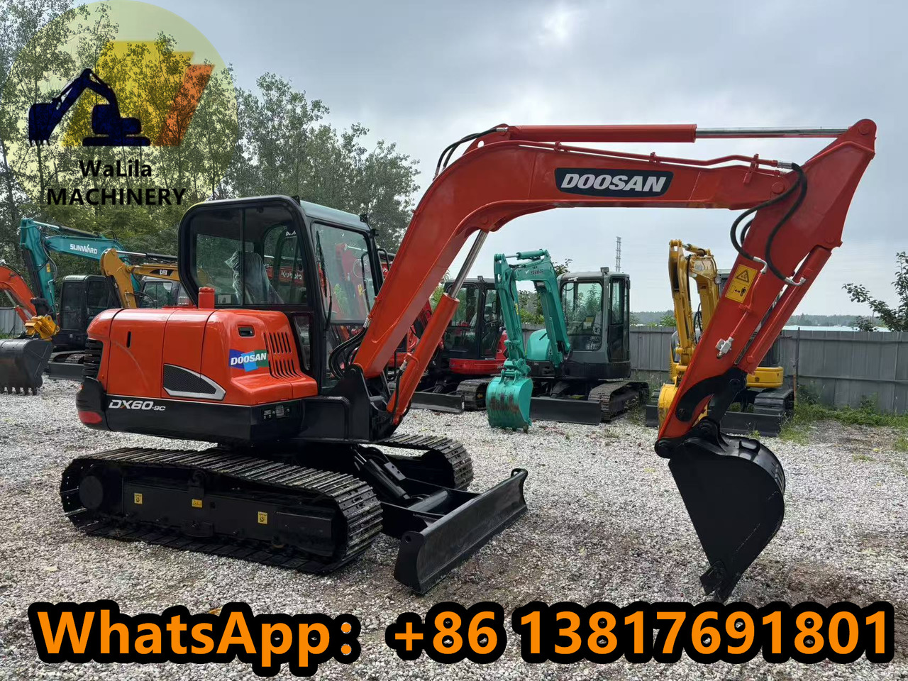 DOOSAN DX60-9 - Miniekskavaator: pilt 5 DOOSAN DX60-9 - Miniekskavaator: pilt 5