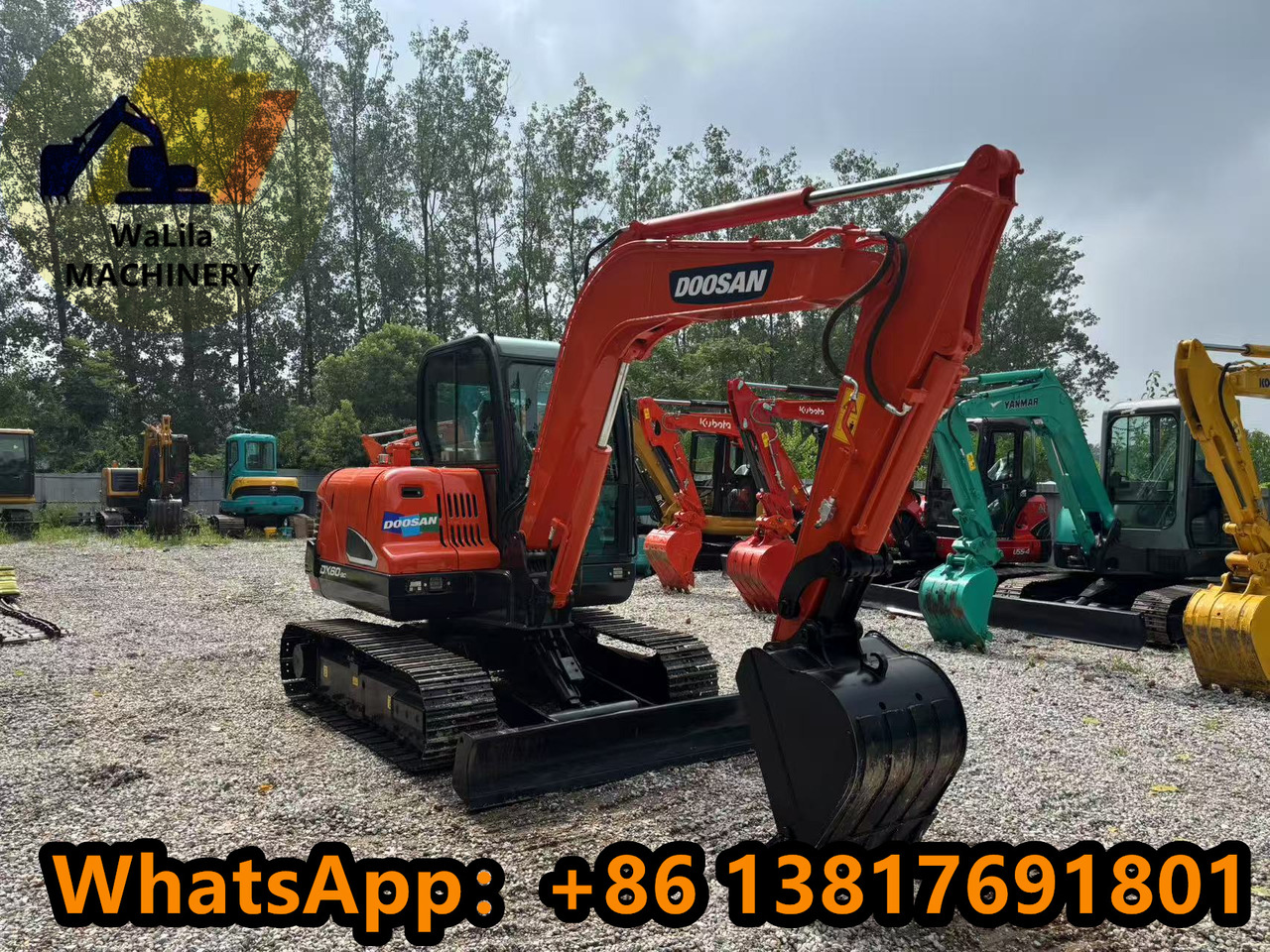 DOOSAN DX60-9 - Miniekskavaator: pilt 2 DOOSAN DX60-9 - Miniekskavaator: pilt 2