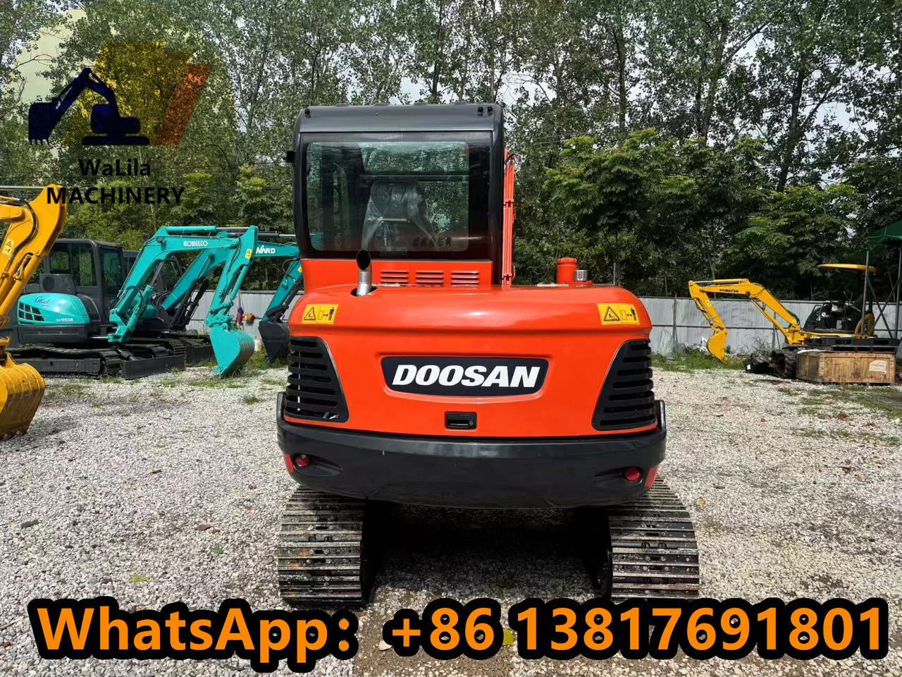 DOOSAN DX60-9 - Miniekskavaator: pilt 3 DOOSAN DX60-9 - Miniekskavaator: pilt 3