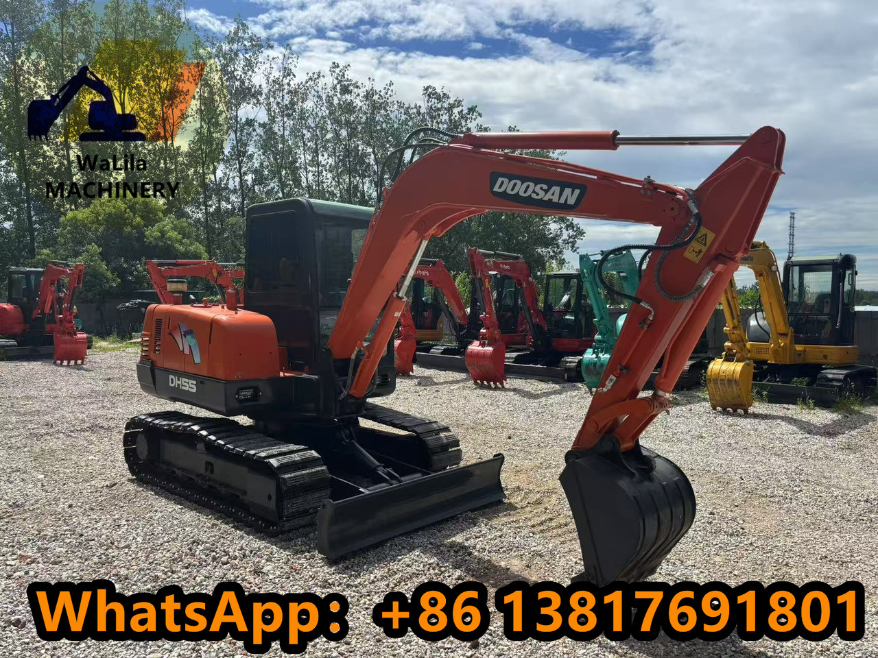 Doosan DH 55-7 DH55 (Good) - Miniekskavaator: pilt 2 Doosan DH 55-7 DH55 (Good) - Miniekskavaator: pilt 2
