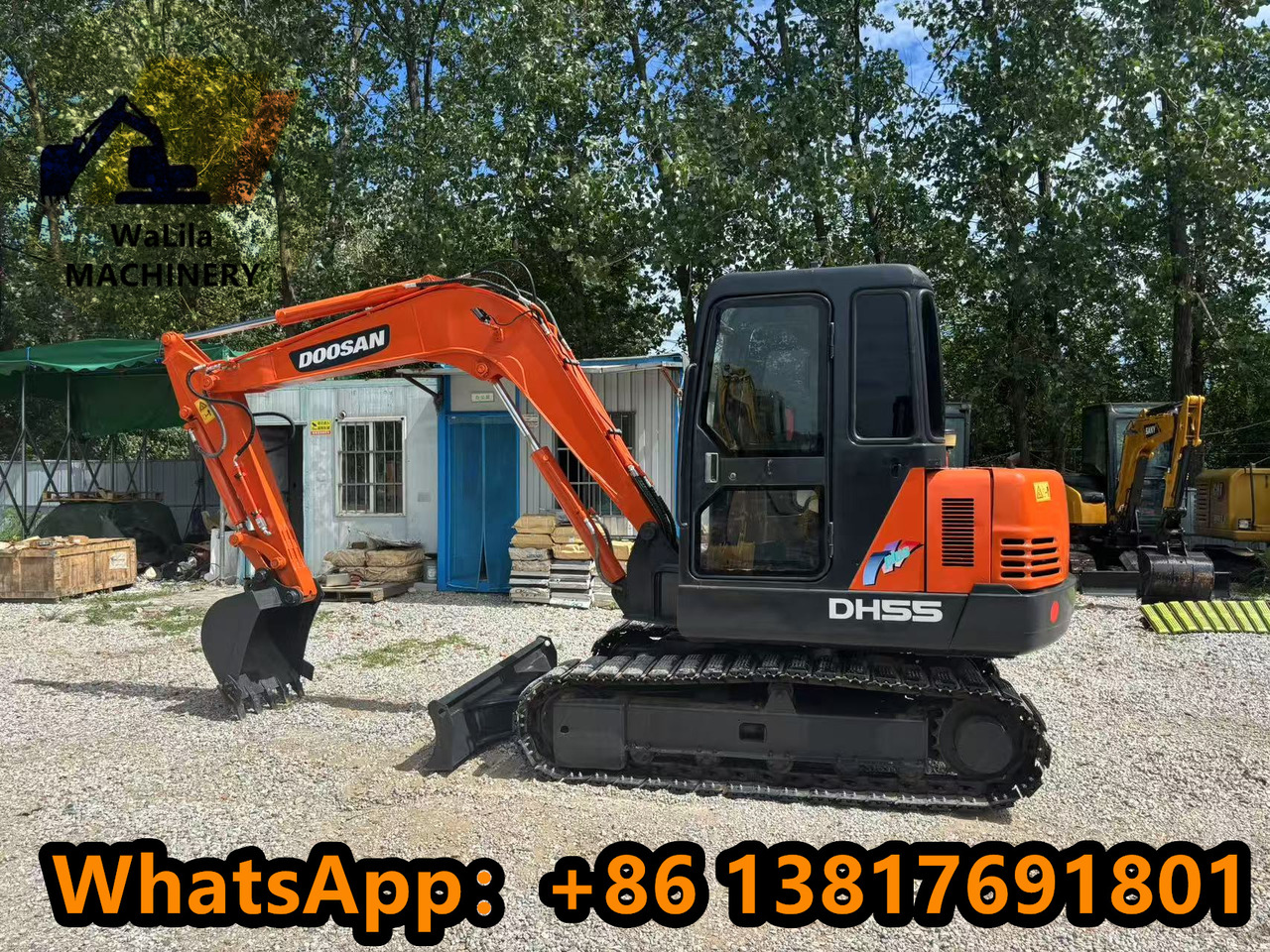 Doosan DH 55-7 DH55 (Good) - Miniekskavaator: pilt 1 Doosan DH 55-7 DH55 (Good) - Miniekskavaator: pilt 1