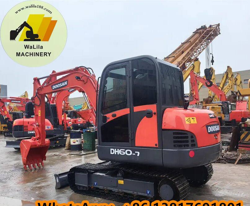 Doosan DH 60-7 - Miniekskavaator: pilt 5 Doosan DH 60-7 - Miniekskavaator: pilt 5