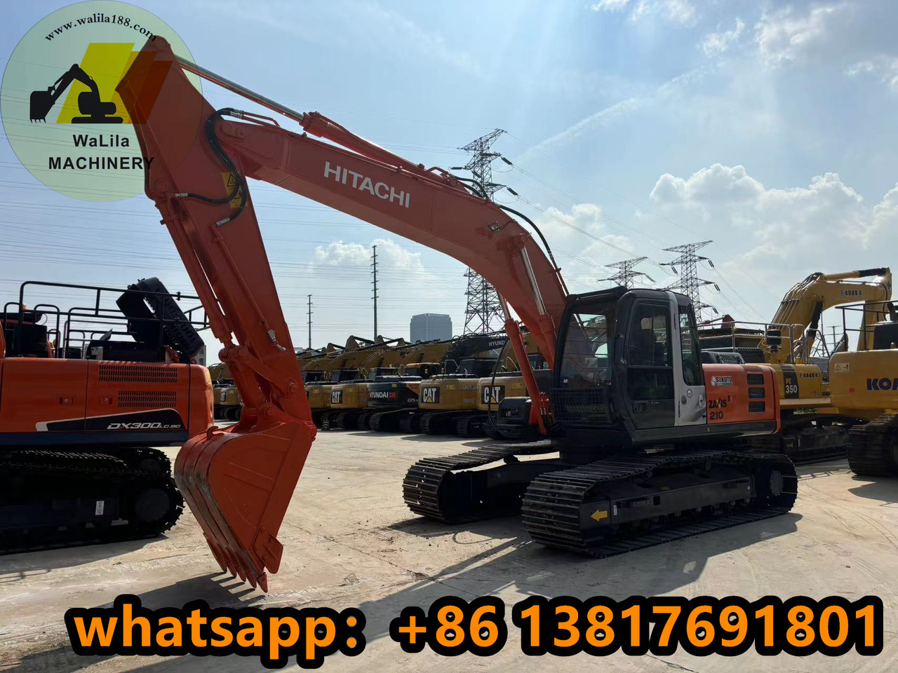 HITACHI ZX210-3G - Lintekskavaator: pilt 5 HITACHI ZX210-3G - Lintekskavaator: pilt 5