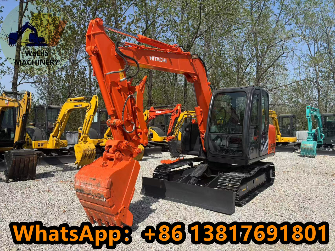 HITACHI ZX70 - Miniekskavaator: pilt 3 HITACHI ZX70 - Miniekskavaator: pilt 3