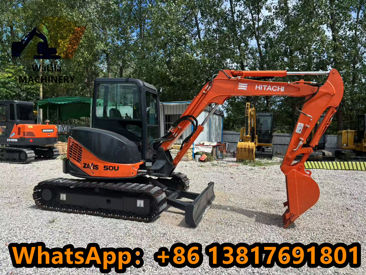 HITACHI Zx50 - Miniekskavaator: pilt 3 HITACHI Zx50 - Miniekskavaator: pilt 3