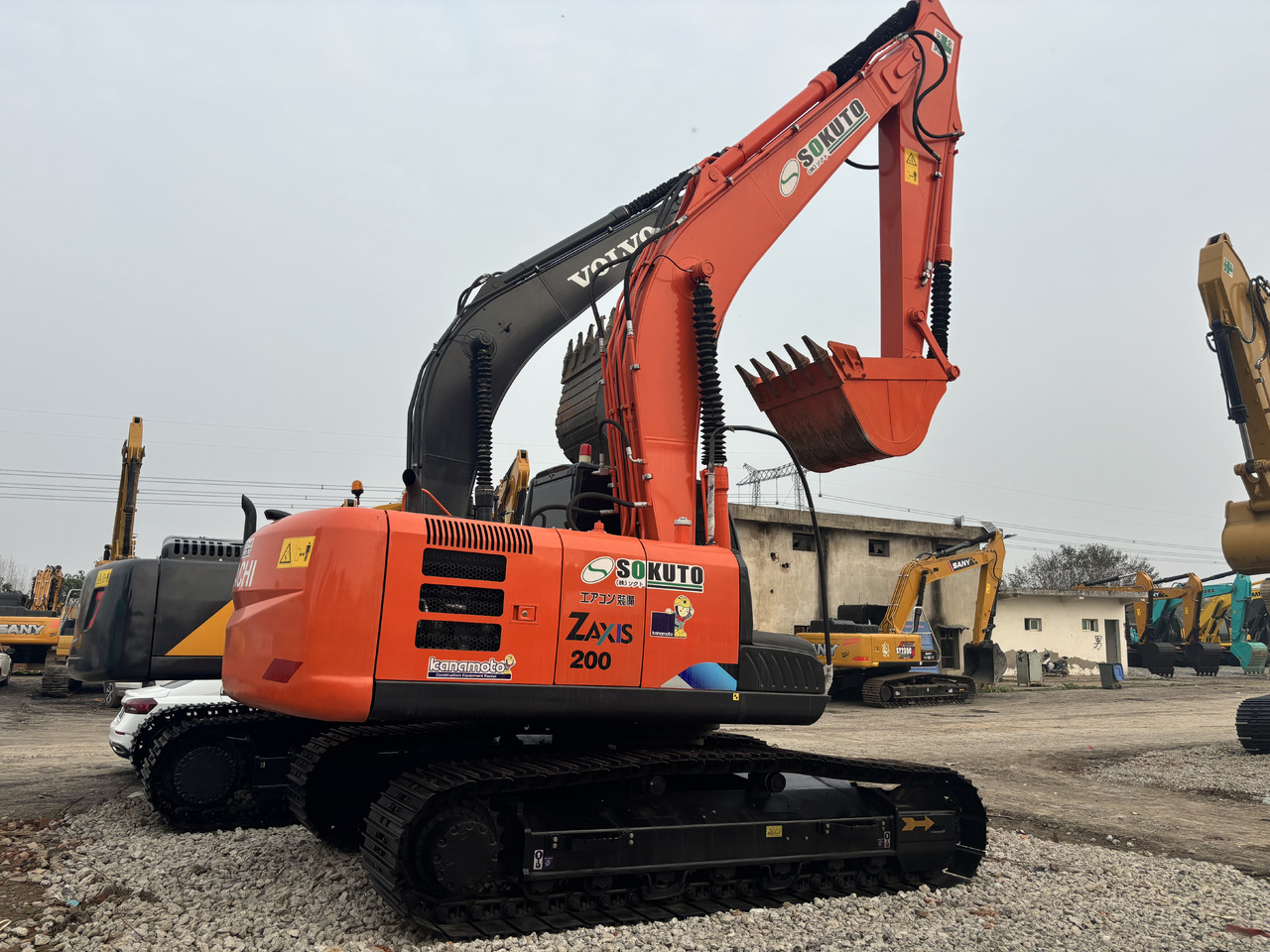 Hitachi Zx200-3 - Lintekskavaator: pilt 1 Hitachi Zx200-3 - Lintekskavaator: pilt 1