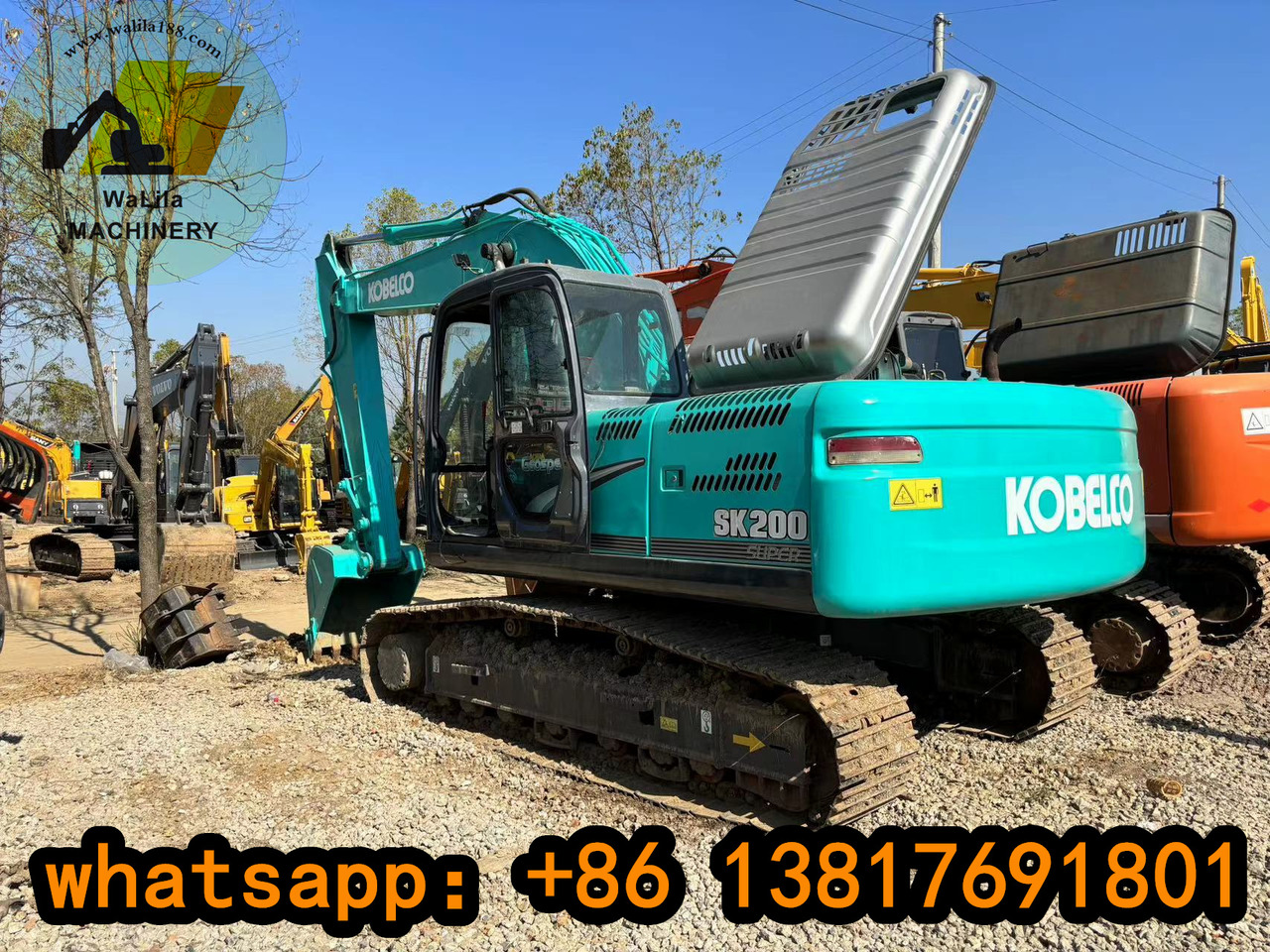 KOBELCO SK 200-8 - Lintekskavaator: pilt 5 KOBELCO SK 200-8 - Lintekskavaator: pilt 5