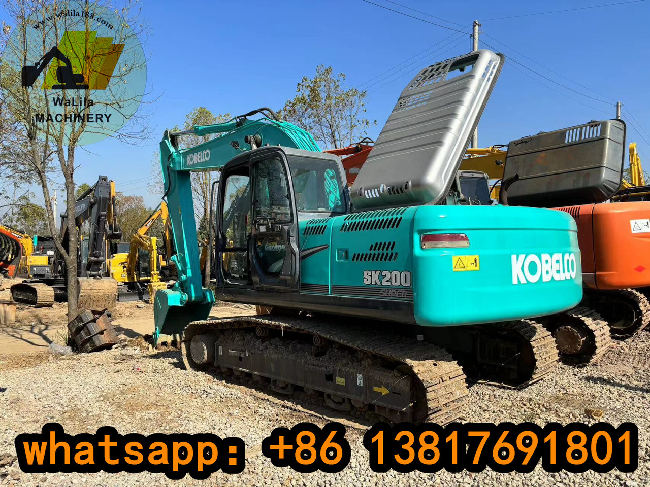 KOBELCO SK 200-8 - Lintekskavaator: pilt 3 KOBELCO SK 200-8 - Lintekskavaator: pilt 3