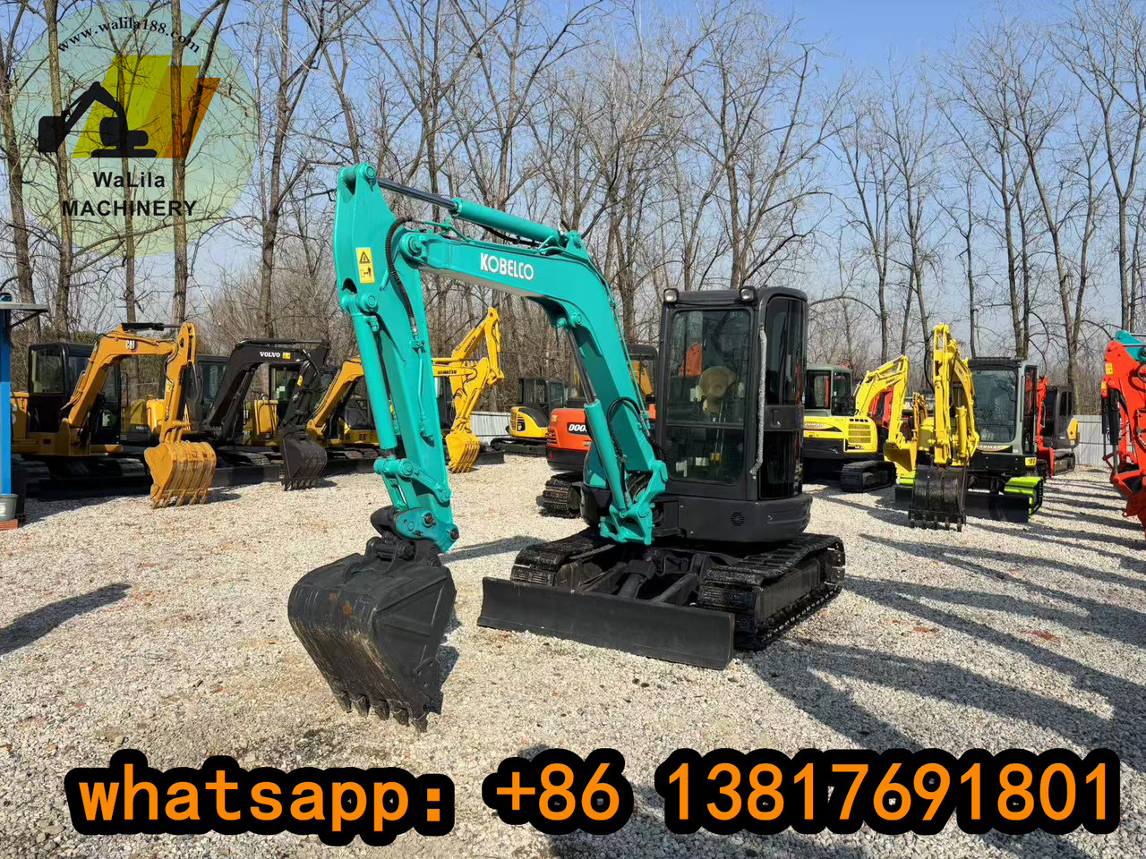 KOBELCO SK55 - Miniekskavaator: pilt 2 KOBELCO SK55 - Miniekskavaator: pilt 2