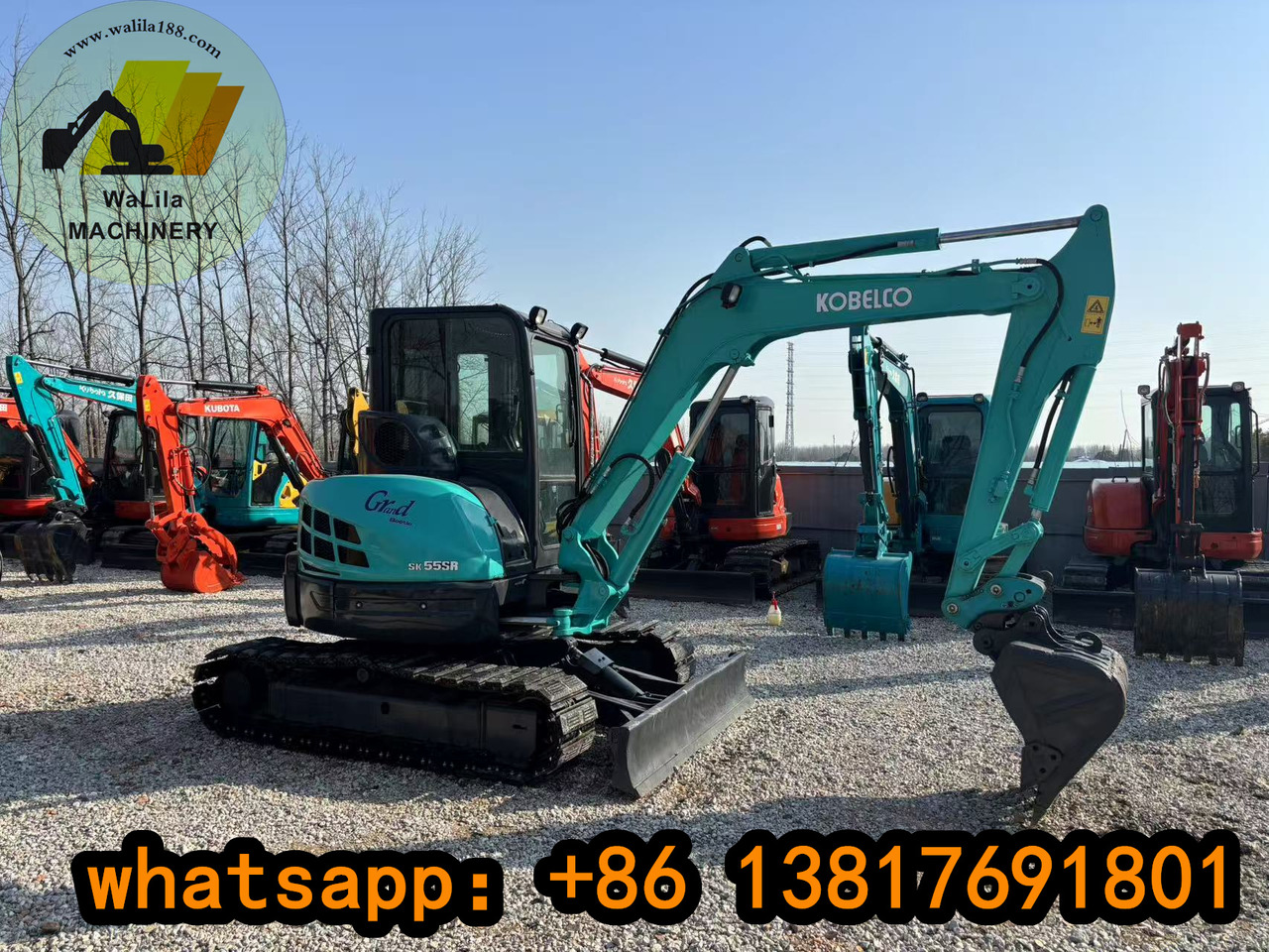 KOBELCO SK55 - Miniekskavaator: pilt 3 KOBELCO SK55 - Miniekskavaator: pilt 3